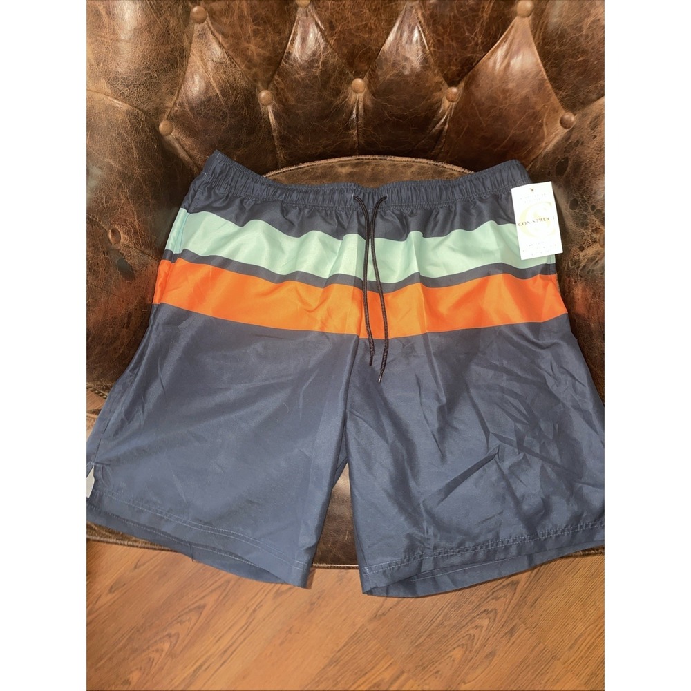Con.Struct XL Mens Swim Trunks/ 9"‎ Inseam